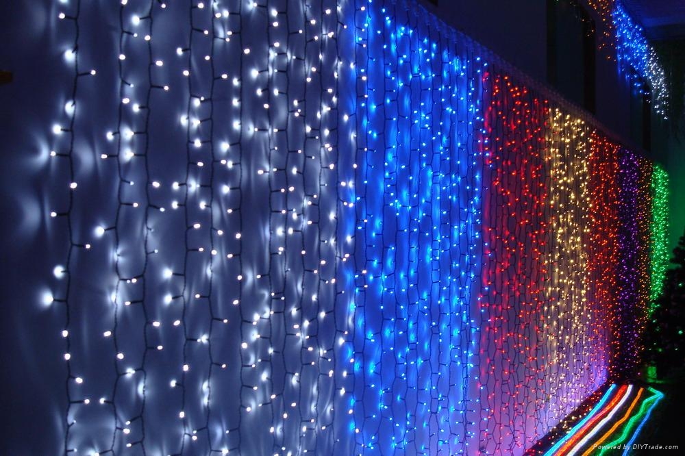 Купить дождь светодиодный led play light 2x6 с контроллером в беларуси, дождь светодиодный (play light), каталог, купить декорат.